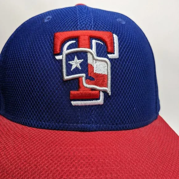 New Era 59Fifty MLB Texas Rangers Men's Baseball Cap Fitted Hat - size 7 1/8 - Picture 5 of 8